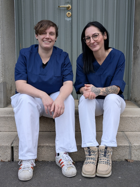 Teamomat: Porträt Scarlett und Madita