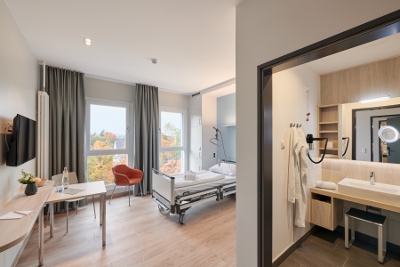 Teamomat: Patientenzimmer auf Komfortstation