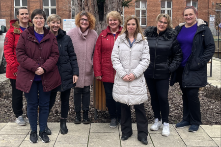 Das Team der Diakoniestation Schillerpark