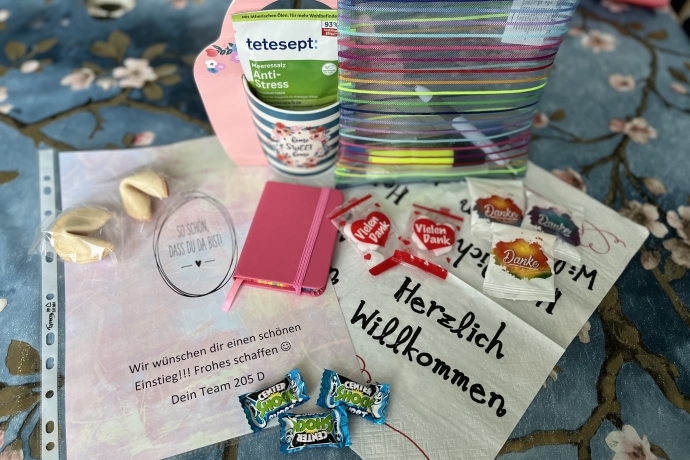 Kleiner Willkommengruß